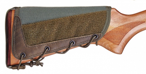 Патронташ на приклад на 6 патронов (12-16 кбр) "Лайт" / Олива /