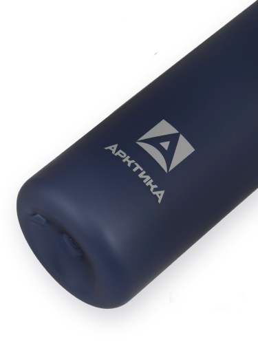 Бутылка тритановая 720-500 синяя матовая, с ситечком