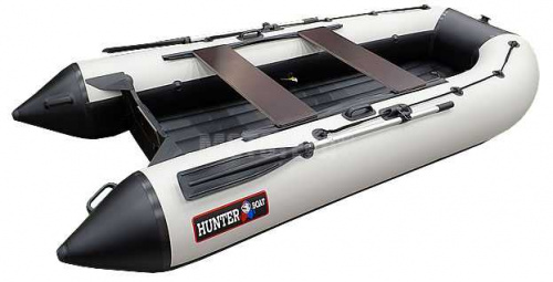 Лодка Хантер 330A Лайт №134104 бел/черный