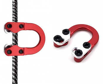 Петля стальная Centershot красная