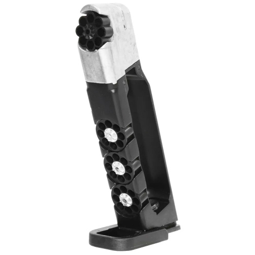 Пистолет пневм. Umarex Glock 17 кал.4,5мм (метал, черный, кейс, blowback, pellet