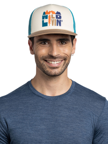 КЕПКА BUFF TRUCKER CAP SCEN MULTI