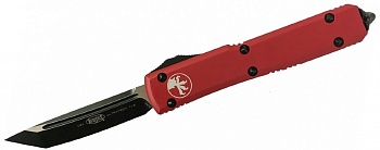 Нож MT_123-1RD Ultratech T/E авт чёрный, танто, красная рукоять Нож MT_123-1RD Ultratech T/E авт чёрный, танто, красная рукоять
