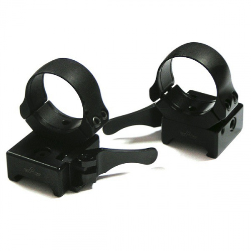 Кольца быстросъемные Apel D30мм на Weaver средние