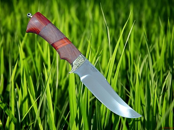 Нож Амур сталь 95Х18 Бубинго со вставкой