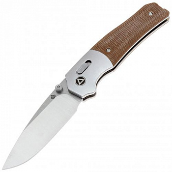 Нож QS157-C1 Vault -складной, рук-ть алюм./бежев. микарта, клинок 14C28N