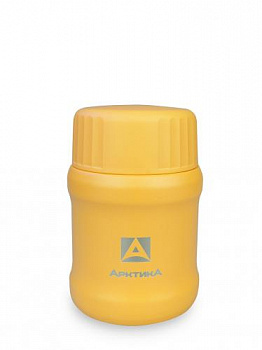 Термос для еды вакуумный  «Арктика» 311-500 (жёлтый)