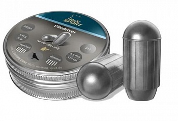 Пуля пневм. HN Piledriver кал. 4,46мм, 1,36г (250шт./бан.)