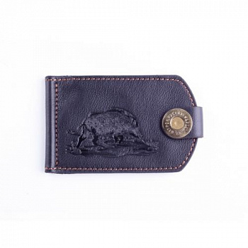 Купюродержатель (Черный, Кабан)