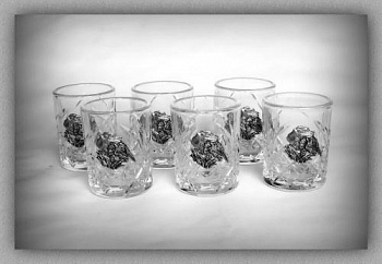 Набор стопок 52780 "Удачная охота"  60мл. 6шт. Нс52780Уох