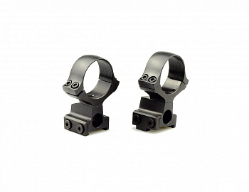 Кольца раздель KOZAP CZ550/557 Classic D30мм с окном визира BH14.8 (No.12*) н
