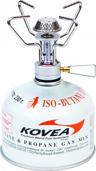 Горелка газовая Kovea Eagle Stove (вес-80г, без пьезоподжига, расход топлива 150