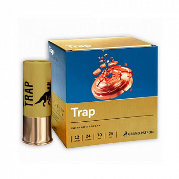 Патрон к.12х70 №8 24гр.TRAP «Grand Patron» 1уп/25 шт