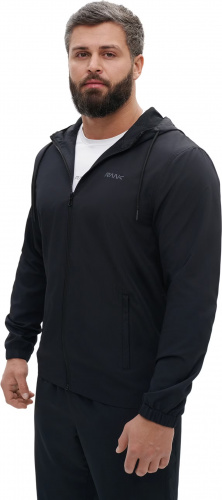 ВЕТРОВКА RANK MAN, CRUCIAL WOVEN RIPSTOP JACKET, BLACK 1003008-001