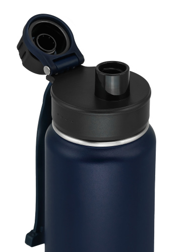 Термос "Арктика" 708-700S синий ( с доп пробкой  с питьевой системой)