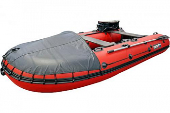 Лодка Хантер 340 Трэвел №133473 красный