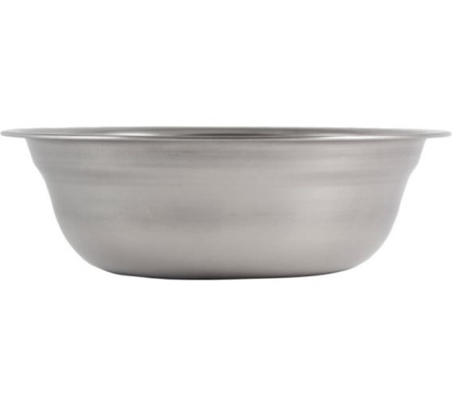 Миска из нерж стали с расширенными краями, модель:BOWL-15, р-р:15 *4,5см, 0.5 л,