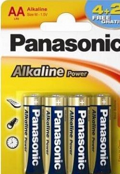 Э/п Panasonic Alkaline Power LR6/316 BL4+2