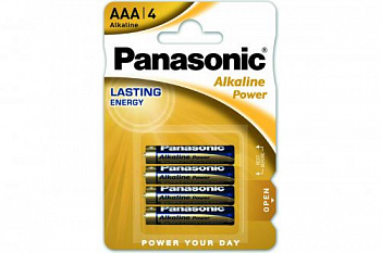 Батарейка Panasonic Alkaline Power LR 3 4xBL Bronze