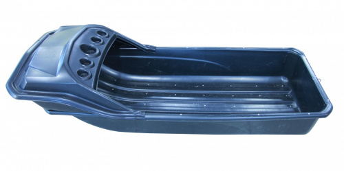 Сани рыбацкие Тайга 2100 с обвязкой, накладками, отбойником и капотом