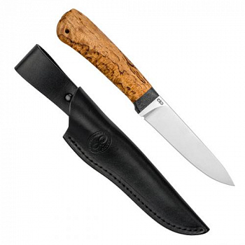 Нож "Эш" карельская береза, 95х18