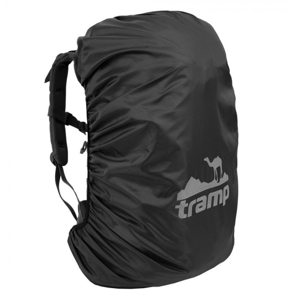 Накидка Tramp на рюкзак 20-35л (чёрная)