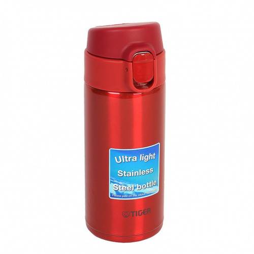 Термокружка Tiger MMY-A036 Agate 0,36 л (откидная крышка на кнопке, нержавеющая