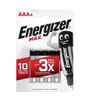 Э/п Energizer MAX LR03/286 BL4