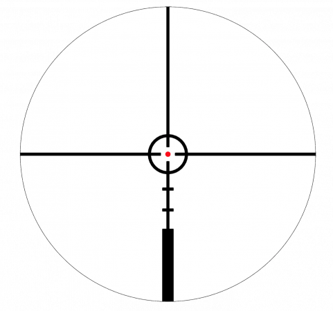 Прицел Р2,5х24L BREVIS LDT