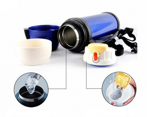 Термос Thetmos FDH-2005 MTB Vacuum Inculated Bottle 2л синий