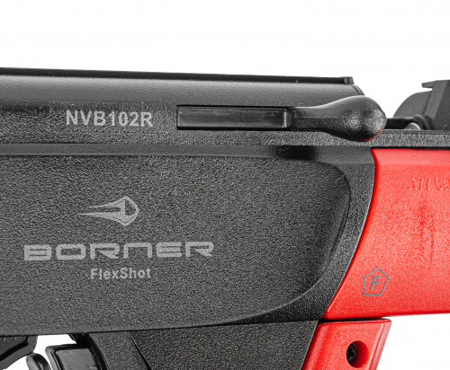 Винтовка пневм. Borner FlexShot, Red cal. 4,5 мм, 3Дж. (multi-pump)