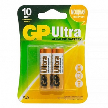 Батарейка LR 6 GP Ultra 2xBL