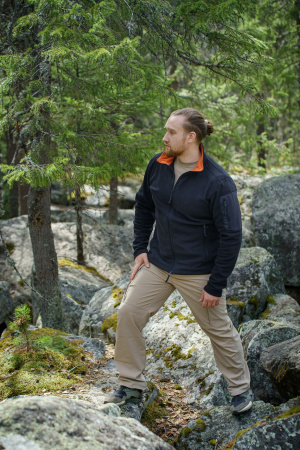 КОСТЮМ ФЛИСОВЫЙ COMFORT 718-018 ТЕМНО-СИНИЙ