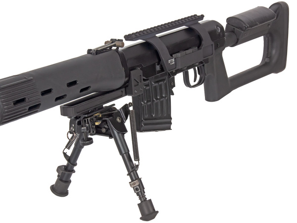 Кронштейн на боковую планку быстросъёмный низкий СВД/Тигр Picatinny