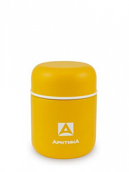 Термос-бочонок вакуумный для еды "Арктика"  411-280 (жёлтый)