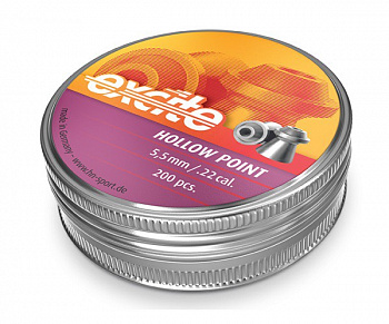 Пуля пневм. "H&N Excite Hollow Point" кал. 5,5мм, 0,82г (200 в банке)