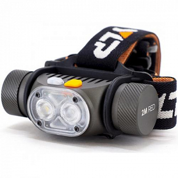 Фонарь ЯРКИЙ ЛУЧ YLP PANDA 2M-RED налобный Sams.LH351D max.350лм +RED 3+3 реж, м