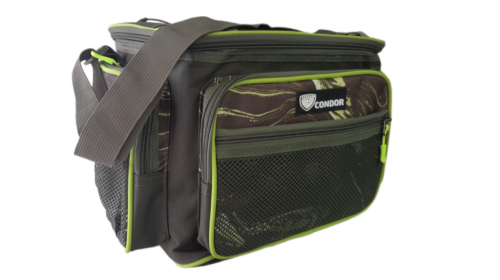 Сумка рыбака "Condor", модель 24011, цвет зелёный, размер 43х28х30 см Сумка рыбака "Condor", модель 24011, цвет зелёный, размер 43х28х30 см