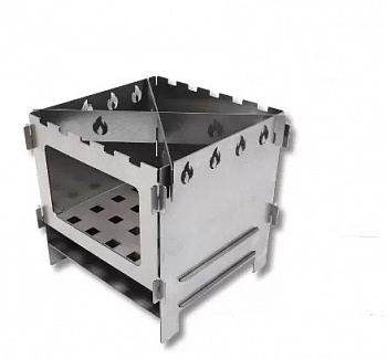 Печь-щепочница "СЛЕДОПЫТ", 154х154х150 мм