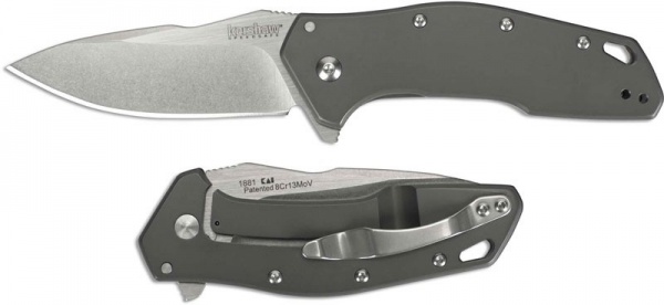 Нож K1881 Eris -склад., стальная рукоять, клинок 8Cr13MoV