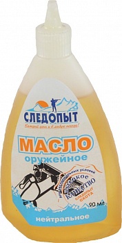 Масло оружейное «Следопыт», нейтральное, пласт. баллон, 90 мл