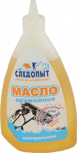 Масло оружейное «Следопыт», нейтральное, пласт. баллон, 90 мл