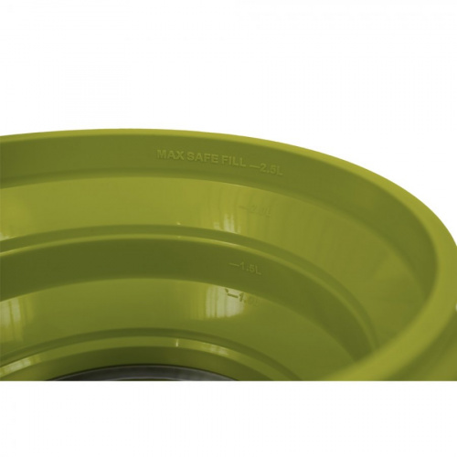 Котелок силиконовый Tramp 2,5л (оливковый)