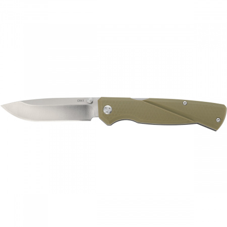 Нож CRKT_6434 Kova OD Green -склад., рукоять нейлон, клинок 8Cr13MoV