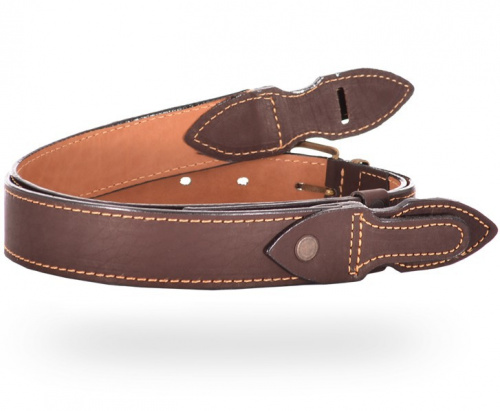 Ремень ружейный регулируемый кожаное крепление (IV)