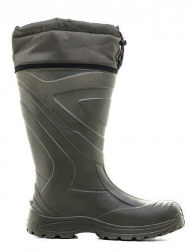 САПОГИ LIGHT 915 ИЗ ЭВА С МАНЖЕТОЙ, УТЕПЛ. ОЛИВА