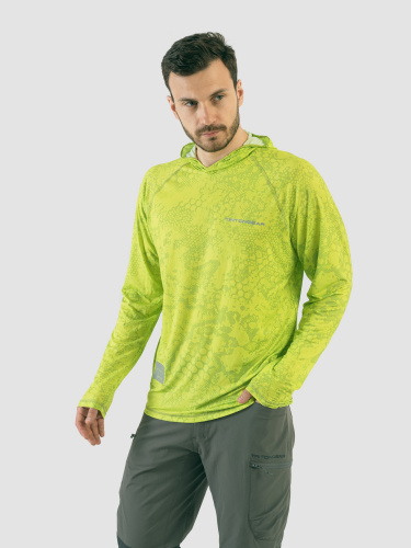 ДЖЕРСИ TRITONGEAR (INTERLOCK, LIME PRINT)