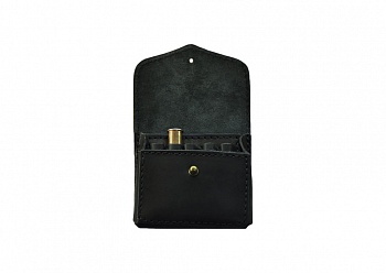 Подсумок двухрядный к.7,62 на 10 патр кожа ПП-11