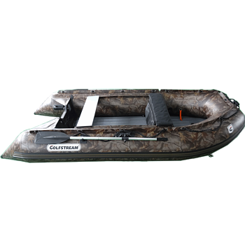 Лодка ПВХ Golfstream MS 365 camo кмф осенний лес