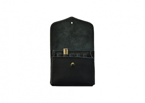 Подсумок двухрядный к.7,62 на 10 патр кожа ПП-11